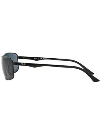 Ray-Ban Occhiali da sole rettangolari RB3498 - Nero