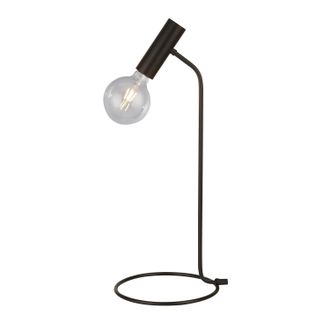 Searchlight Lampada Da Scrivania Industrial-nordico Dulwich Acciaio Nero 1 Luce E27