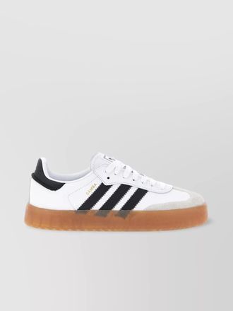 adidas leather sambae low-top sneakers