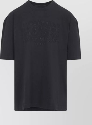Maison Margiela crew neck short sleeve straight hem t-shirt