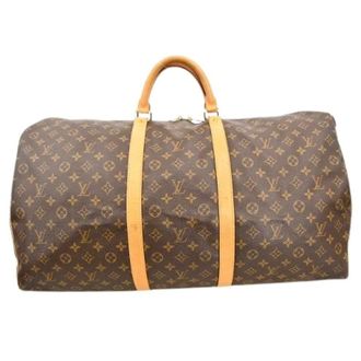 Louis Vuitton Pre-owned Keepall Bag - unisex - Louis Vuitton Vintage - Vintage Weekend Bags - Brown - ONE SIZE - Pre-owned