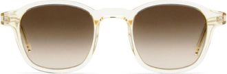 Saint Laurent Eyewear square-frame sunglasses - unisex - Acetate - 47 - Yellow