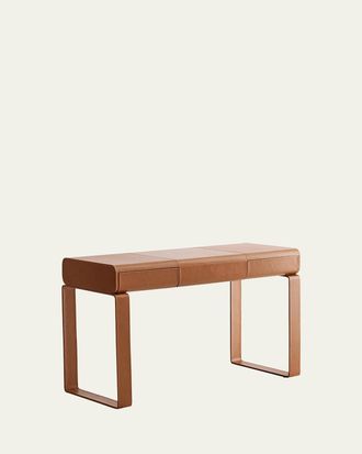 Arteriors Meyer Leather Writing Desk