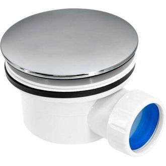 OEM Tap&oacute;n De Desag&uuml;e Para Ducha Con Orificio De 90 Mm De Di&aacute;metro, Carcasa De Abs Cromado, Esencial, De R&aacute;pida Instalaci&oacute;n Y Tama&ntilde;o Compacto