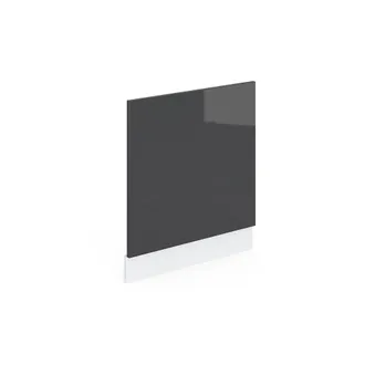 Vicco Panel Frontal R-line, Antracita Alto Brillo, 60 Cm Sin Encimera