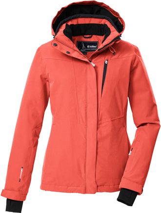 Killtec Skijacke KILLTEC KSW 25 WMN SKI JCKT, Gr. 42, coral, Obermaterial: 100% Polyester;Futter: 100% Polyester;F&uuml;llung: 100% Polyester, Jacken Skijacke, Atm