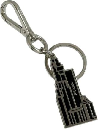 Prada Vintage, unisex, Zwart, ONE Size, Pre-owned Sleutelhanger