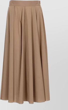 Fay cotton regular-fit midi skirt