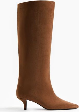 H&M Knee-high Boots in Brown at Nordstrom, Size 10
