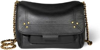 Jerome Dreyfuss Lulu S - Dames - Schoudertassen - Zwart - ONE Size - Katoen - Tassen