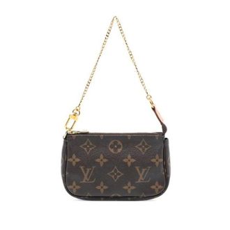 Louis Vuitton Pre-owned Mini Bags, female, Brown, Size: ONE SIZE Pre-owned Mini Pochette Accessoires