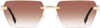 Dsquared2 Sunglasses D2 0102/S J5 G17 Gold/Pink Gradient Unisex