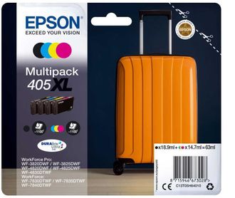 Epson 405xl Cartucho De Tinta 1 Pieza(s) Original Alto Rendimiento (xl) Negro, Cian, Magenta, Amarillo