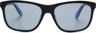 Gucci Occhiali da sole squadrati - Blu