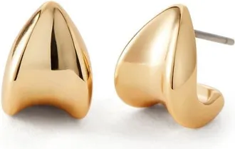 JENNY BIRD Mini Paige Puff Earrings in High Polish Gold at Nordstrom