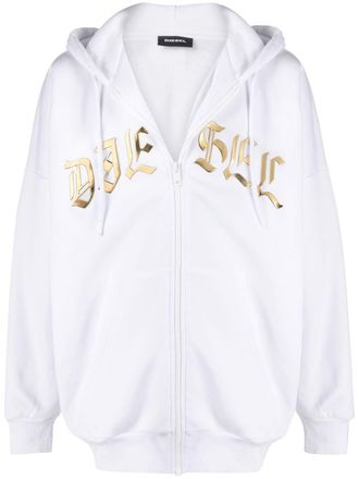 Diesel Felpa con cappuccio - Bianco