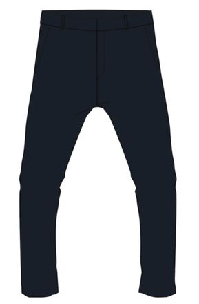 Wahts Mens Trousers, TargetGroup:Men Deep Navy / XXL