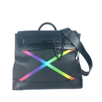 Louis Vuitton Pre-owned Vintage Taiga Shoulder Bag - unisex - Louis Vuitton Vintage - Vintage Cross Body Bags - Black - ONE SIZE - Pre-owned