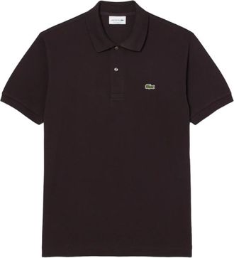 Lacoste Classic Fit L.12.12 Original Polo Shirt - Heren - Polos - Bruin - S - Katoen - Tops