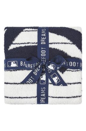 Barefoot Dreams x MLB CozyChic Stroller Blanket in Yankees Multi at Nordstrom