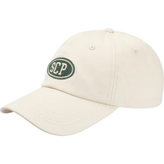 Scalpers Embroidered Patch Cap in Offwhite at Nordstrom