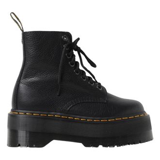 Dr. Martens Schoenen, Dames, Zwart, 37 EU, Zwarte Veterschoenen voor Vrouwen