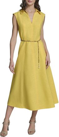 Karl Lagerfeld Karl Lagerfeld Subtle Floral Ottoman Dress