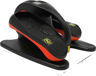 OEM Bicicleta El&iacute;ptica, Mando A Distancia, Velocidades Ajustables, Color Naranja