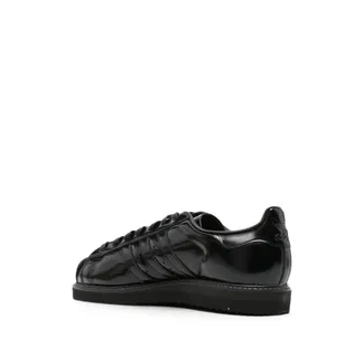 adidas Leather Low-Top Sneaker - Black