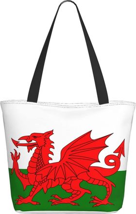 AOOEDM Welsh Dragon Flag Ladies Shopping Bag 13x11x7in.The Perfect ValentineS Day Gift.It Is The Best ValentineS Day Gift For Mom, Daughter, Wife,Etc