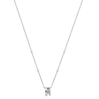 Messika Move Romane 18k White Gold Diamond Necklace