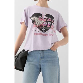 Scalpers Breakheart Tee in Lilac at Nordstrom, Size Medium Eu