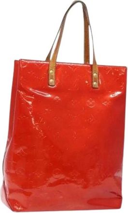 Louis Vuitton Tweedehands leren Louis Vuitton tassen - Dames - Vintage Shopper - Rood - ONE Size - Vintage