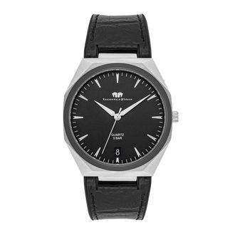 Rhodenwald & S&ouml;hne Mens Male Stainless steel Watch 42mm - Black Stainless Steel (archived) - One Size