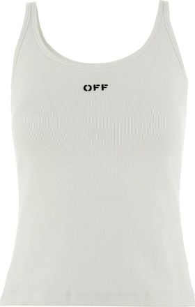 Off-white Tops - Dames - Tops zonder mouwen - Wit - S - Tops