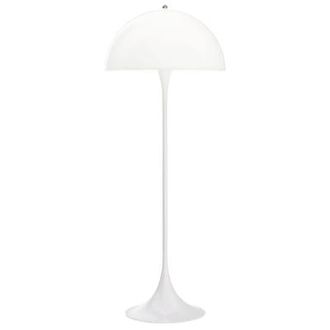 Louis Poulsen Floor lamp Panthella - White - Acrylic - Designer Verner Panton