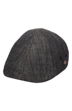 San Diego Hat Company Washed Denim Driver Hat in Black at Nordstrom Rack