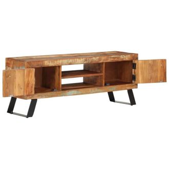 Berkfield Home TV Cabinet 112x30x45 cm Solid Wood Reclaimed | Size: 112 x 30 x 45 cm