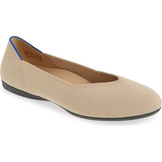 Rothy's The Daily Ballet Flat in Ecru at Nordstrom, Size 10.5