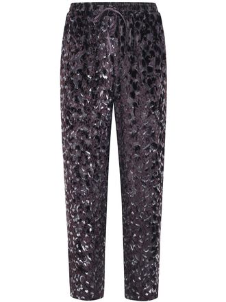 Pierre-Louis Mascia Pants Viscose Silk Blend Vepel Wonderful