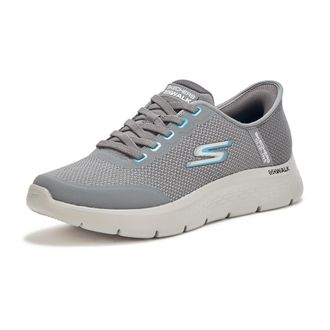 Skechers Mens Go Walk Flex Netro Hands Free Slip-in Trainers, Darkgray, 13 UK