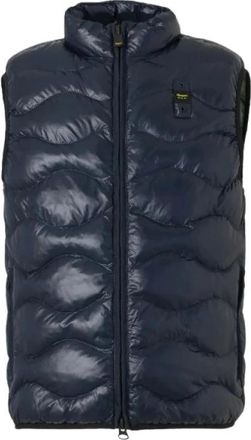 Blauer Danny Quilted Gilet - Heren - Bodywarmers - Blauw - XL - Jassen
