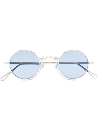Matsuda round-frame tinted sunglasses - Blue