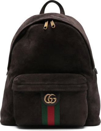 Gucci Medium Ophidia rugzak - Bruin