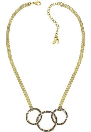 ADORE Womens 5448644 Ladies Necklace - Gold Metal - One Size