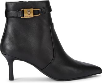 Kurt Geiger Womens Leather Brixton Ankle Boots - Black - Size UK 8