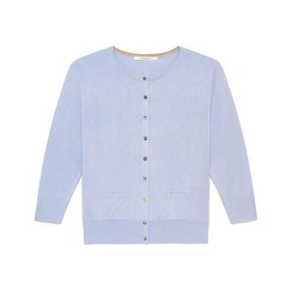 Maliparmi Cardigans, female, Blue, Size: XL Colours of the World Cardigan