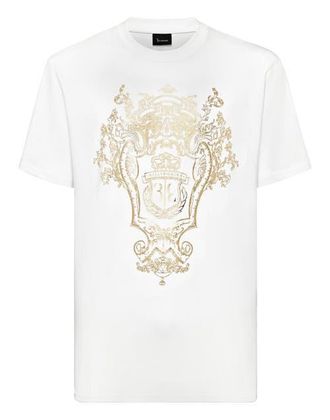 Billionaire Boys Club T-Shirt Round Neck Logo Crest Men in White at Nordstrom, Size Xxx-Large Eu