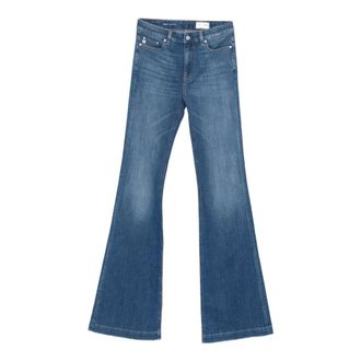 AG - Adriano Goldschmied AG Jeans, Flared Jeans, female, Blue, Size: W26 Tropea High-Rise Flare Jeans