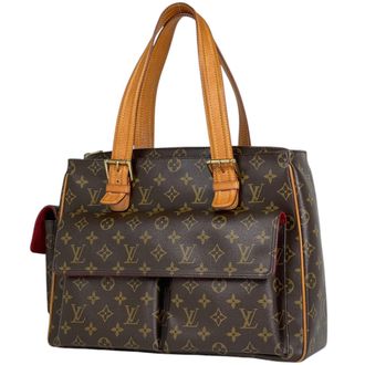 Louis Vuitton Monogram Brown Monogram Handbag Tote Bag (Pre-Owned)